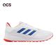 adidas 慢跑鞋 Duramo 9 男鞋 女鞋 白 藍 橘紅 緩震 路跑 休閒 愛迪達 運動鞋 EG8665 product thumbnail 6