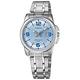 CASIO 卡西歐 / 簡約優雅 數字刻度 日期 不鏽鋼手錶 藍色 LTP-1314D-2A 31mm product thumbnail 2