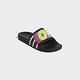 Adidas Adilette Pride [GX6389] 男女 涼拖鞋 運動 休閒 經典 舒適 情侶穿搭 黑 彩 product thumbnail 3
