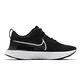 Nike 慢跑鞋 React Infinity Run 女鞋 輕量 透氣 舒適 避震 路跑 運動 黑 白 CT2423002 product thumbnail 3