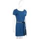 PHILOSOPHY 藍色珠飾腰帶短袖洋裝 product thumbnail 3