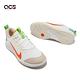 Nike 排球鞋 Omni Multi-Court GS 女鞋 大童鞋 白 橘 室內運動 多功能 FN8906-181 product thumbnail 7