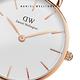 Daniel Wellington DW 手錶 Petite Dover 32mm純淨白織紋錶 DW00100311 product thumbnail 3