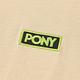 【PONY】刺繡LOGO短袖T恤上衣 男款-卡其 product thumbnail 3