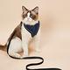 動物星球貓咪專用胸背帶 附專用牽繩 S號 （牽繩 遛貓） product thumbnail 4