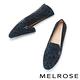 平底鞋 MELROSE 時髦亮麗水鑽星星飾釦樂福平底鞋－藍 product thumbnail 5