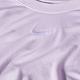 NIKE 上衣 女款 短袖上衣 運動 瑜珈 AS W NSW ESSNTL SLM CRP 紫 FB2874-511 product thumbnail 3