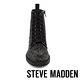 STEVE MADDEN-OZZY 水鑽絨布綁帶拉鍊短靴-黑色 product thumbnail 3