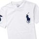 Polo Ralph Lauren 年度熱銷刺繡大馬圓領素面短袖T恤-白色 product thumbnail 2