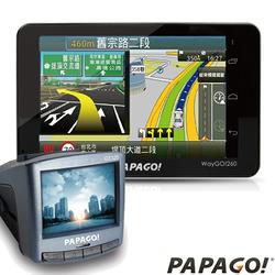 [快]PAPAGO!WayGo260 wifi聲控導航+GoSafe 320廣角行車記錄器