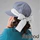 Sunlead 日本製。防曬護髮美型優雅蝴蝶結造型抗UV遮陽帽 (藍灰色) product thumbnail 7