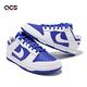 Nike 休閒鞋 Dunk Low Racer Blue 男鞋 白 藍 賽車藍 反轉 經典 DD1391-401 product thumbnail 7