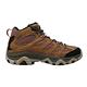 Merrell 戶外鞋 Moab 3 Mid GTX 女鞋 棕 紅 防水 中筒 越野 郊山 登山 Vibram ML037498 product thumbnail 6