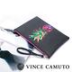 VINCE CAMUTO 夏日沁涼 水果系列撞色手拿包-墨綠 product thumbnail 7