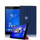 VXTRA SONY Z3 Tablet Compact 8吋 經典皮紋三折保護套 product thumbnail 2