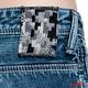 BRAPPERS 女款 Boy Friend Jeans系列-女用寬版反摺直統褲-雪花藍 product thumbnail 9