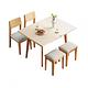林氏木業北歐風岩板摺疊餐桌+餐凳+餐椅 LS357 (一桌兩凳兩椅) (H014369248) product thumbnail 4
