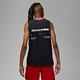 NIKE 背心 男款 運動背心 喬丹 AS M J DF SPRT GFX TANK 黑 DX9606-010 product thumbnail 2