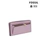 FOSSIL Logan 多層真皮拉鍊RFID防盜長夾-薰衣草紫 SL7831531 product thumbnail 5