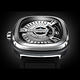 SEVENFRIDAY M1 設計師工藝自動上鍊機械錶-銀x黑/47mm product thumbnail 3