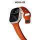 美國NOMAD Apple Watch專用運動風FKM橡膠錶帶-45/44/42mm-橘 product thumbnail 7