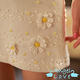【Angel Love】小雛菊喇叭袖窄裙針織套裝 (杏白色) product thumbnail 5