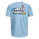 【UNDER ARMOUR】男 WORKOUT LOGOS 短袖T-Shirt_1381036-490 product thumbnail 5