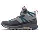 Merrell 登山鞋 Siren 4 Mid GTX 女鞋 灰 湖水綠 防水 越野 戶外 郊山 ML037284 product thumbnail 2