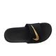 NIKE  拖鞋 大童 運動 KAWA SLIDE GS/PS 黑金 819352-003 product thumbnail 3