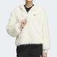 Adidas New Fur JKT 女款 白色 CNY 新年 龍年 人造毛皮 連帽 外套 IX4225 product thumbnail 2