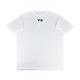 Y-3黑字LOGO白色三條紋設計純棉短袖圓領T恤(男/白) product thumbnail 2