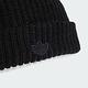 adidas 帽子 毛帽 運動帽 SHORT BEANIE 黑 IL8441 product thumbnail 3