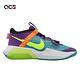 Nike 籃球鞋 Air Zoom Crossover GS 大童鞋 女鞋 藍 綠 紫 氣墊 緩震 運動鞋 DC5216-301 product thumbnail 6