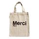 [時時樂限定] MERCI Merci Paris Tote Bag 棉質迷你托特包 三色可選 product thumbnail 5