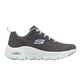 Skechers 慢跑鞋 Arch Fit Comfy Wave 女鞋 專利鞋墊 回彈 避震 穩定 支撐 灰 藍 149414-CCTQ product thumbnail 7