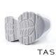 TAS 雙材質拼接厚底穆勒休閒鞋 白+綠 product thumbnail 6