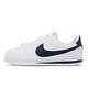 Nike 休閒鞋 Cortez Basic SL GS 大童 女鞋 藍 白 皮革 緩震 阿甘鞋 經典 運動鞋 904764-106 product thumbnail 2