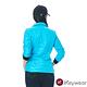 KeyWear奇威名品    時尚輕暖合身顯瘦長袖外套-水藍色 product thumbnail 3