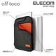ELECOM 帆布薄型手提收納袋13.3吋-黑 product thumbnail 4