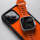 美國NOMAD Apple Watch專用運動風FKM橡膠錶帶-45/44/42mm-橘 product thumbnail 11