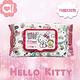Sanrio 三麗鷗 Hello Kitty 凱蒂貓 抑菌加蓋濕紙巾 70抽X36包/箱 product thumbnail 3