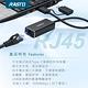 RASTO RH10 鋁製USB 3.2轉RJ45千兆高速網卡轉接器+Type C雙接頭 product thumbnail 5