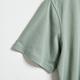 SOMETHING 基本LOGO短袖T恤-女-灰綠色 product thumbnail 6