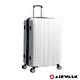 AIRWALK LUGGAGE - 品牌系列  碳纖直紋28吋拉鍊行李箱 - 極簡白 product thumbnail 4