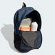 Adidas Linear BP [GN2015] 後背包 雙肩背包 書包 運動 休閒 上班 上學 旅行 深藍 product thumbnail 3