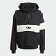 adidas 愛迪達 上衣 男款 長袖上衣 帽T 運動 三葉草 亞規 HACK NY Hoodie 黑白 IP9488 product thumbnail 4