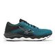 Mizuno 慢跑鞋 Wave Sky 6 美津濃 男鞋 藍 黑 運動鞋 路跑 回彈 避震 J1GC2202-54 product thumbnail 3