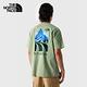 The North Face M S/S PLACES WE LOVE TEE - AP 休閒T恤 男短袖上衣-綠-NF0A86MHI0G product thumbnail 2