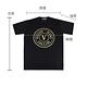 VERSACE JEANS COUTURE金蔥圓型字母LOGO設計純棉短袖T恤(男款/黑) product thumbnail 7