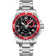 LONGINES 浪琴 官方授權 Hydro Conquest 300米潛水計時腕錶-黑x紅框/41mm L3.690.4.59.6 product thumbnail 2